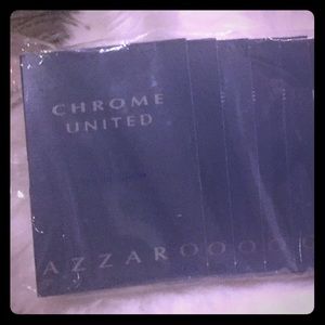 100% AUTHENTIC Azzaro Chrome United