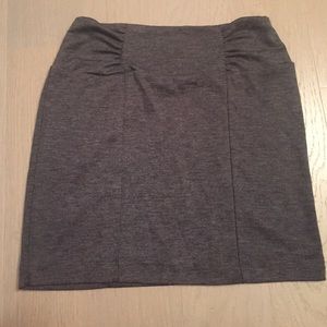 Forever 21 gray bodycon skirt