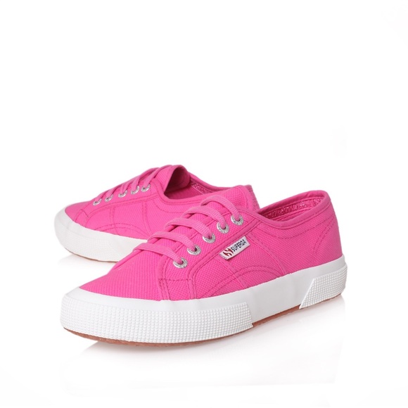 Pink Superga sneakers
