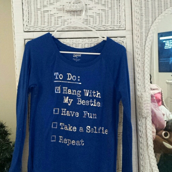 Blue shirt