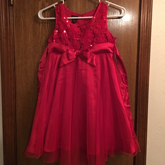 Red dress