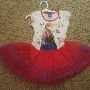 Princess Anna casual tulle dress