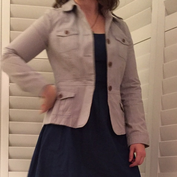 Banana Republic Italian canvas jacket - khaki