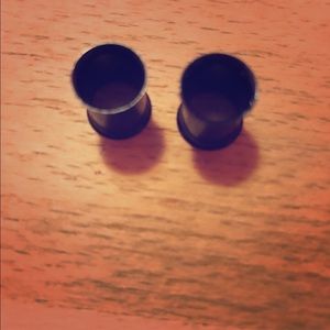 00g black tunnels , steel