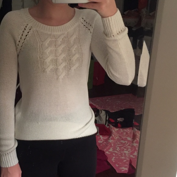 Lilly Pulitzer white sweater