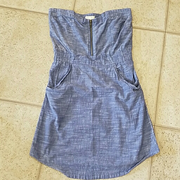 Billabong designer closet strapless dress