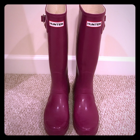Hunter rain boots