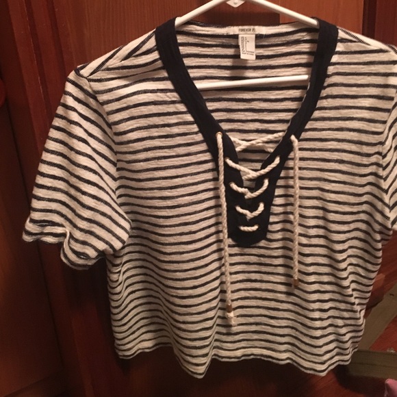 Lace up top!