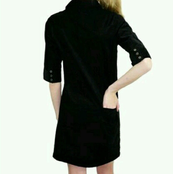 ❤Black corduroy dress - Picture 3 of 3