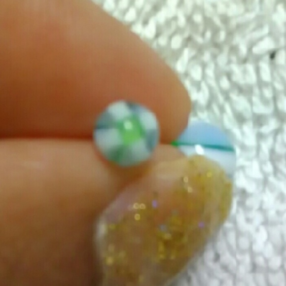 Cross Ball Belly Button Rings - Picture 3 of 4