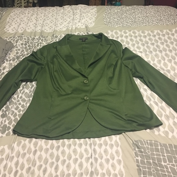 Olive green blazer