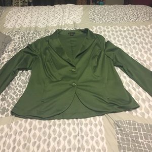 Olive green blazer
