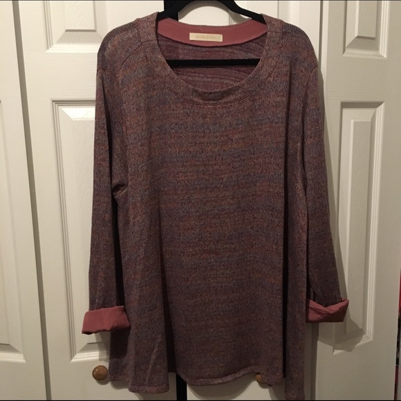 Beautiful knit plus size Aline tunic