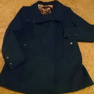 Blue/green Steve Madden peacoat