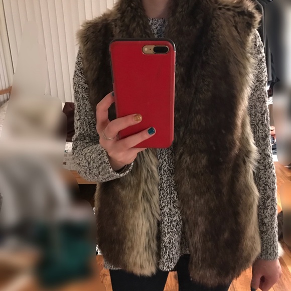 faux fur jacket
