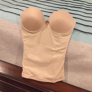 Strapless bra