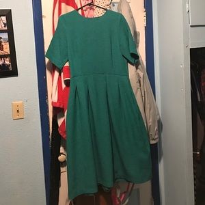 Green H&M dress