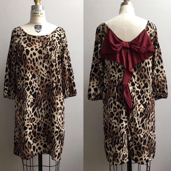 Leopard Print Dress