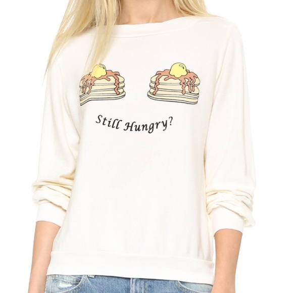 Wildfox Still Hungry Brunch Sweatshirt