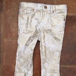 Baby's Seven for All Mankind Gold 5 Pocket Pant