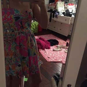 Multi colored dress