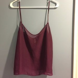 American Apparel Chiffon Camisole