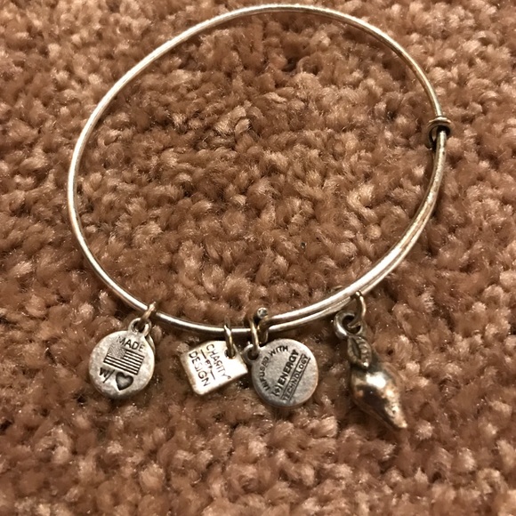 Alex and Ani lemon bracelet