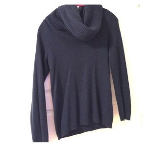 Super soft dark blue turtle neck