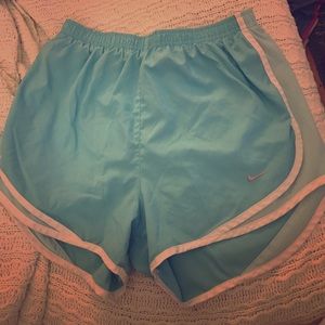 Light Blue Nike Tempo Shorts Size Small