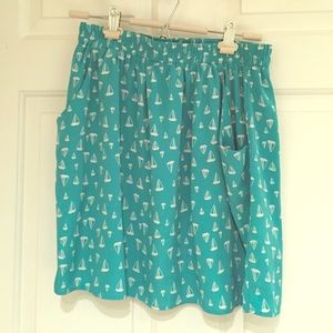 Sailboat Skirt