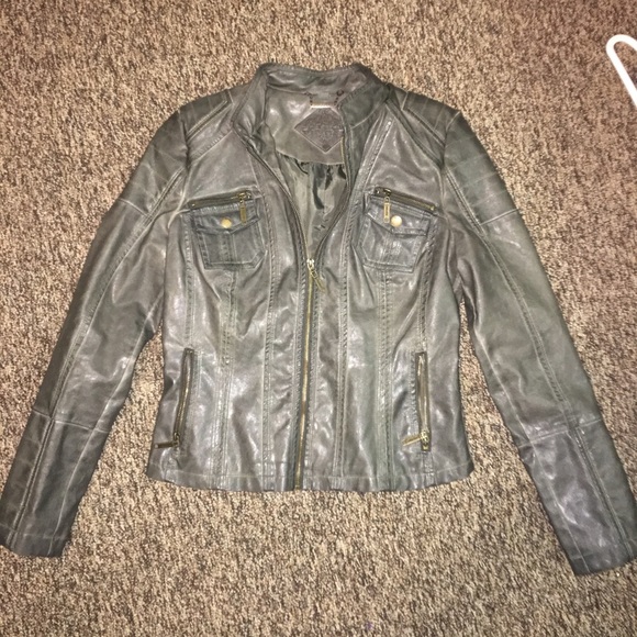 Leather jacket