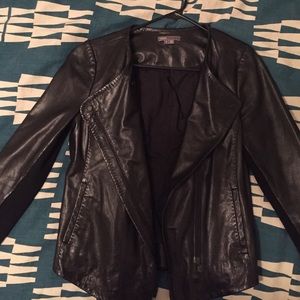 Vince Camuto 100% leather moto jacket