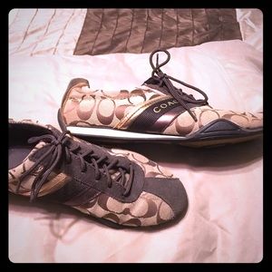 Coach tennis shoes JUST PUT ON SALE