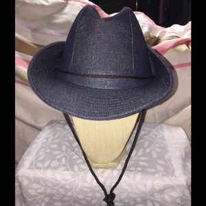 Denim with sparkle Hat