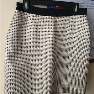 Kate Spade Black Gold Skirt