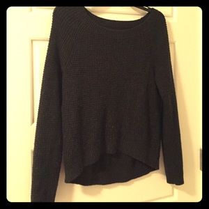 Super warm and comfy casual waffle print sweater