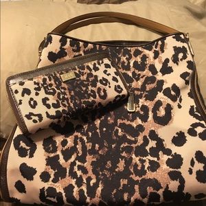 JUST REDUCED.  GORGEOUS COACH W/MATCHING WALLET