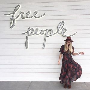 Free people sweet escape wrap dress