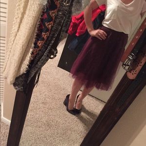 Tulle skirt