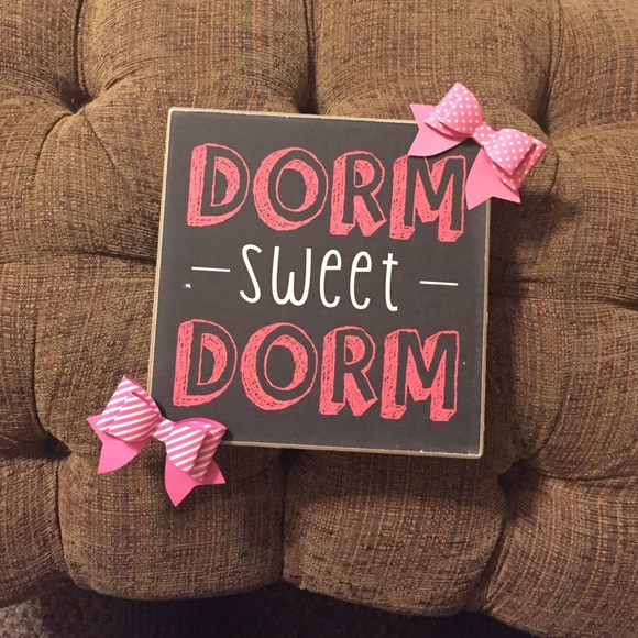 College Dorm Room Plaque