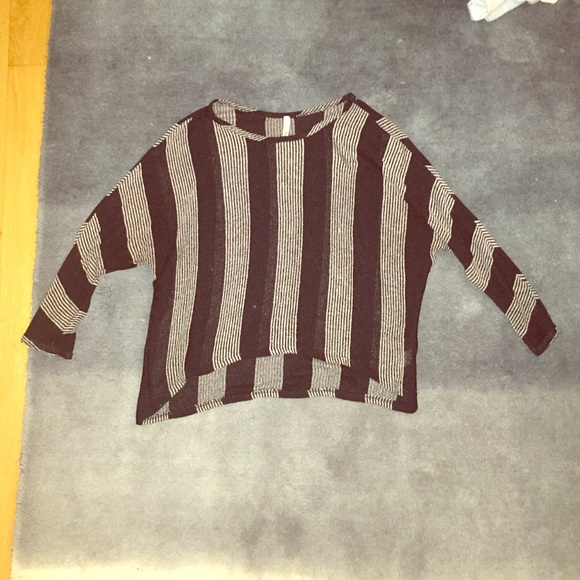 Simple edgy sweater