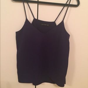 Silk tank top