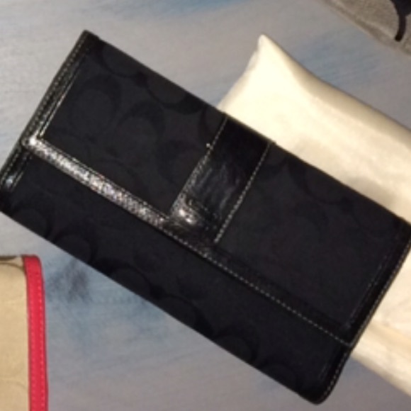 Black Coach wallet