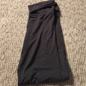 Gray leggings