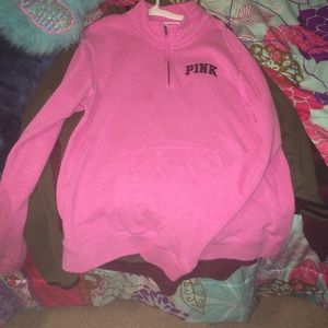 PINK Pink Quarter Zip