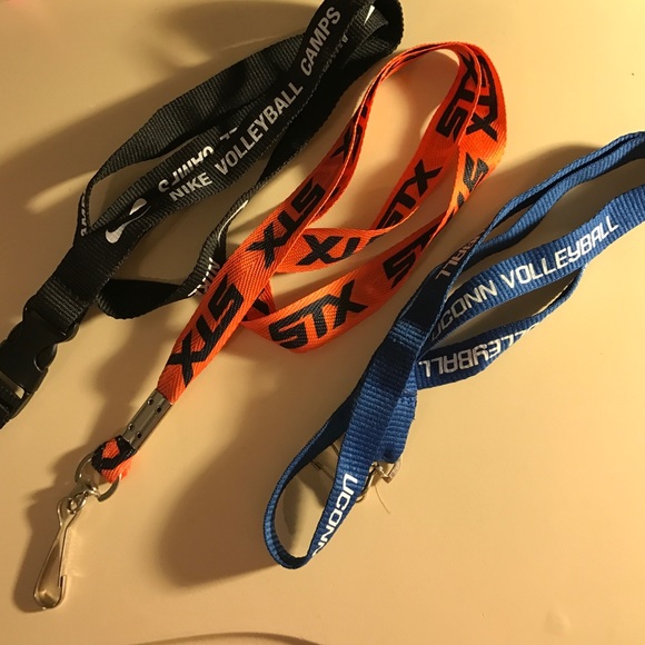 Set of lanyards