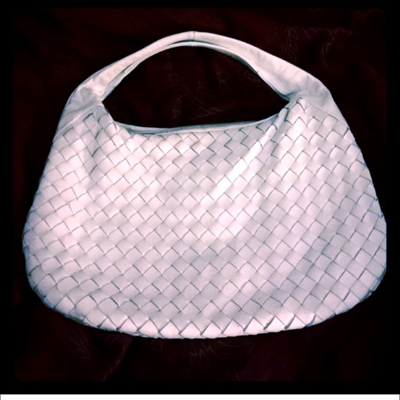 Bottega Veneta Handbags - Italian Woven Leather Hobo Bag Falor Bottega