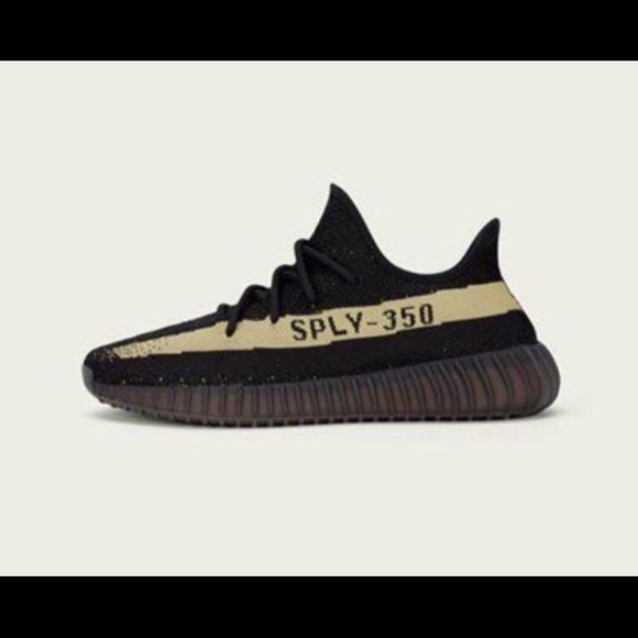 Yeezy Boost black/green