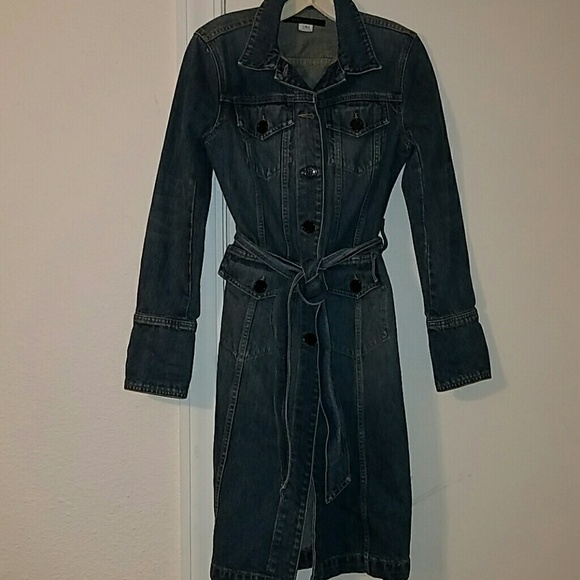 Marc Jacobs Denim Trench Coat