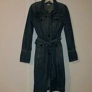 Marc Jacobs Denim Trench Coat